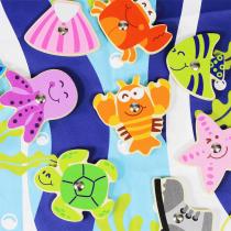 Forestoy Wooden Ocean Fishing Game | Magnetic Educational Toy | Wood| Toddler Learning Play | OEM