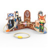 Forestoy Pirate Wooden Ring Toss Game | Animal Themed Toy | Wood Ring, Throwing | OEM