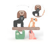 Forestoy Wooden Stacking Tower | Animal Balancing Toy | Stacking & Balancing | Toddler | OEM