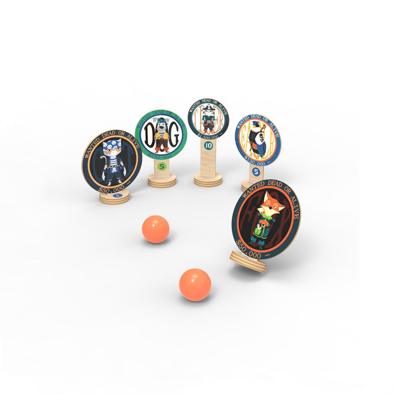 Wooden Throwing Game
