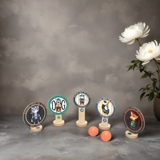 Wooden Throwing Game