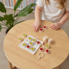 Forestoy Ladybug Tic Tac Toe | Portable Strategy Toy | Wood | Kids Learning Family Fun | OEM
