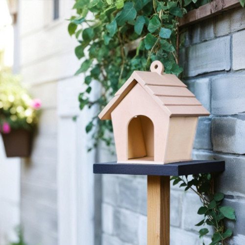 DIY Painting Wooden Birdhouse | Colorful Decorative Toy | Wood, Kids Garden Play | OEM