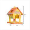 Forestoy Wooden Bird Feeder | Colorful Decorative Toy | Wood Painting Kits | Kids Garden Play | OEM