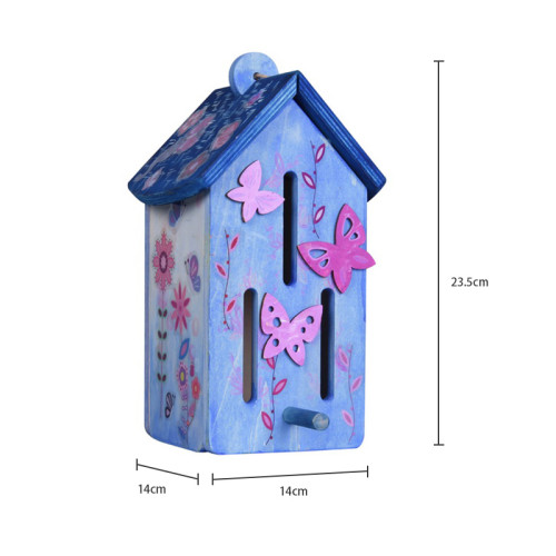 DIY Forestoy Wooden Butterfly House | Colorful Insect Hotel | Wood | Kids Learning Garden | OEM