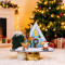 DIY Painting Forestoy Wooden Christmas Cabin | Festive Holiday Toy |  Wood Kids Seasonal Play | OEM