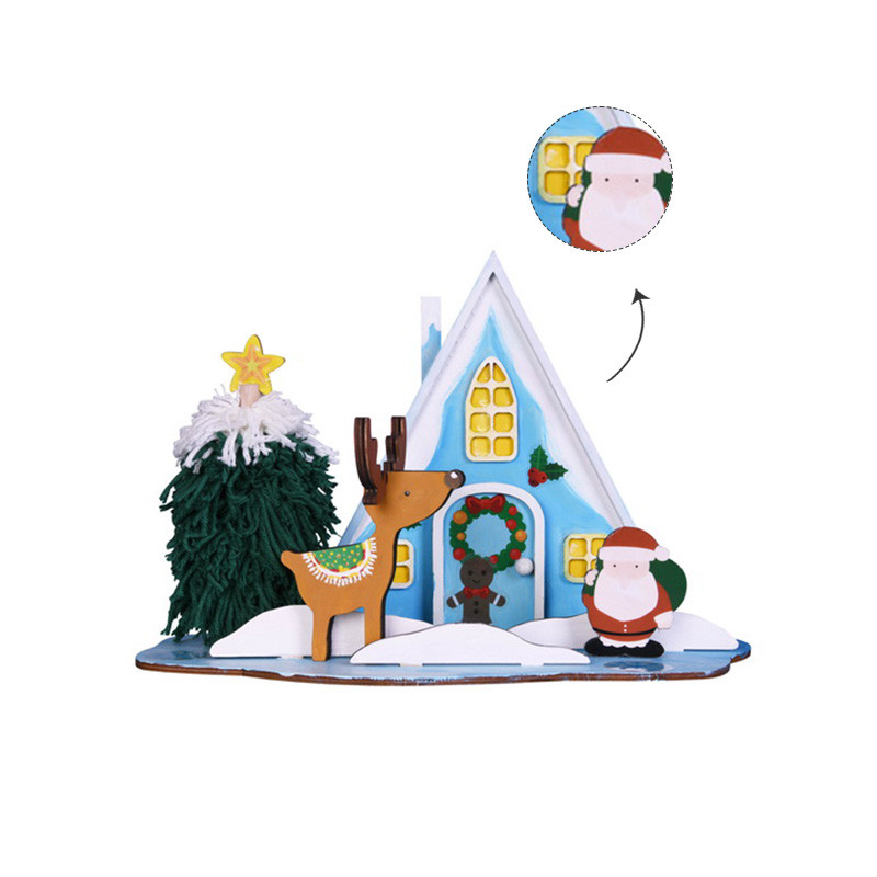 Wooden Christmas Cabin