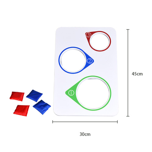 Forestoy Bean Bag Toss Board | Portable & Engaging | Wood, 45x30cm, Scoring Toss |Customizable