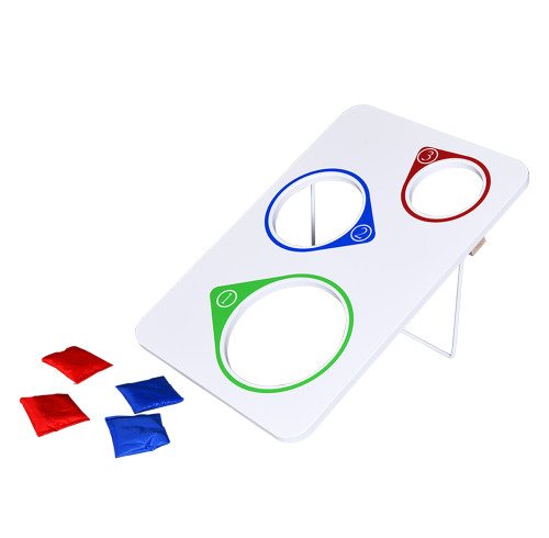 Forestoy Bean Bag Toss Board | Portable & Engaging | Wood, 45x30cm, Scoring Toss |Customizable