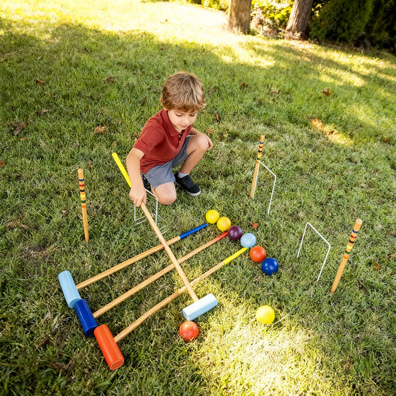 Wooden Croquet Toy