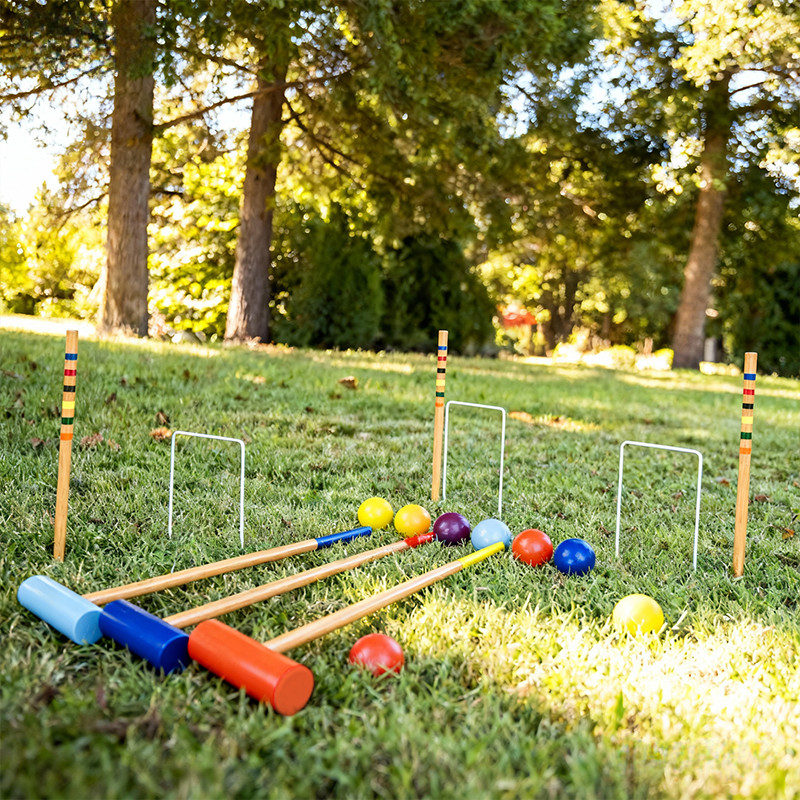 Wooden Croquet Toy