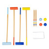 Forestoy Kids Croquet Set | Fun & Colorful | Wood, 76cm Mallets| Outdoor Games| Customizable