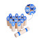 Wooden Molkky Game | Educational & Engaging | Wood, 14.5cm Pins, Throwing | Customizable