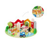 Forestoy Wooden Farm Playset Blocks | Vibrant & Interactive | Wood, Role-Play | Customizable