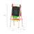 Forestoy Chalkboard Easel with Paint Station | Creative & Durable | Wood Chalk Customizable