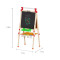 Forestoy Chalkboard Easel with Paint Station | Creative & Durable | Wood Chalk & Paper Roll | Customizable