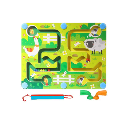 Forestoy Magnetic Farm Maze Board | Fun & Educational | Wood,  Motor Skills| Customizable