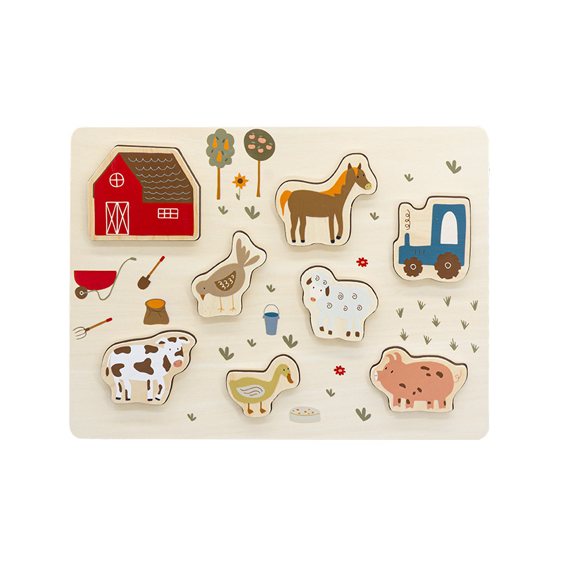 Wooden Farm Puzzle