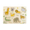 Forestoy Wooden Jungle Animals Puzzle | Chunky & Educational | Wood Shape Matching | Customizable