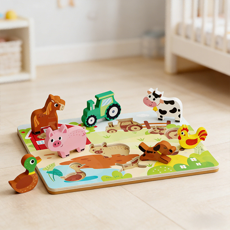 Wooden Farm Puzzle
