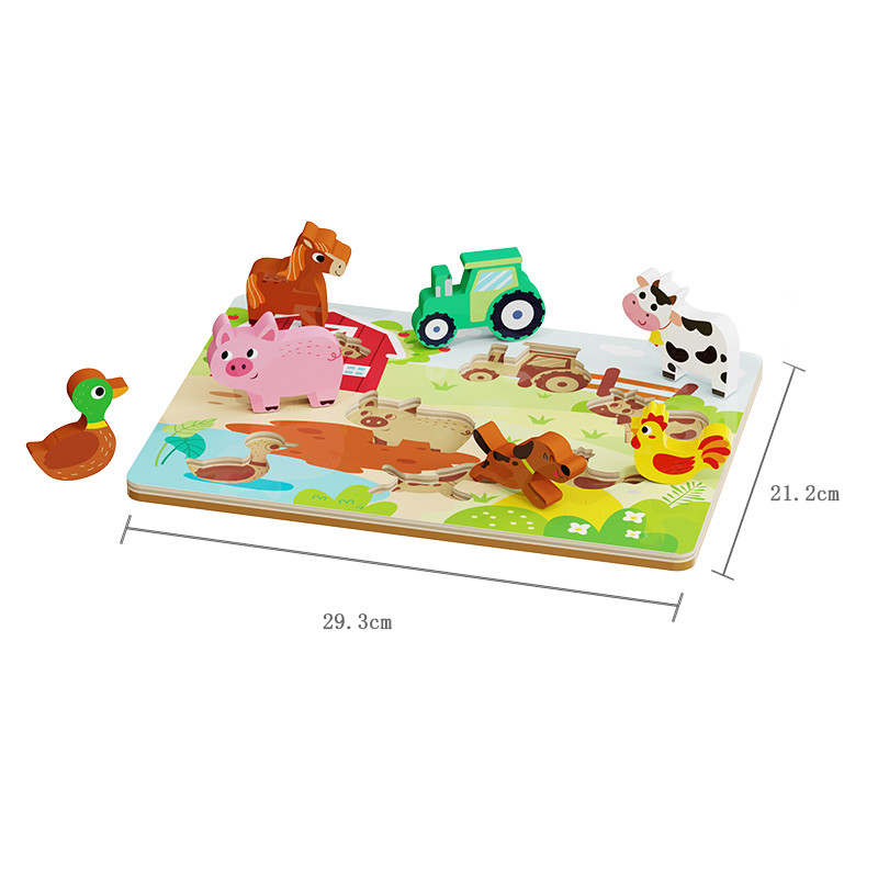 Wooden Farm Puzzle