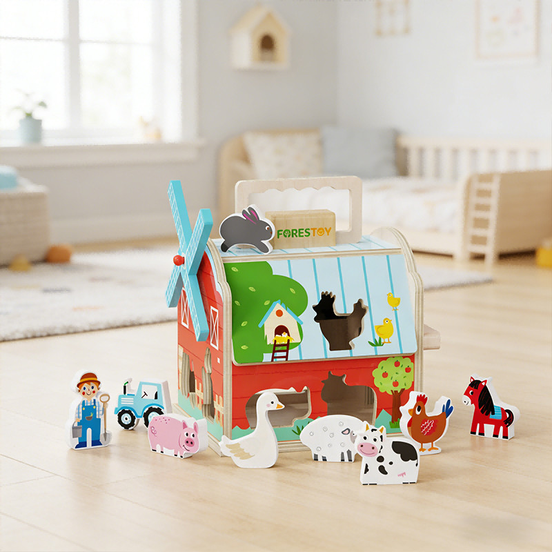 Farm Barn Playset
