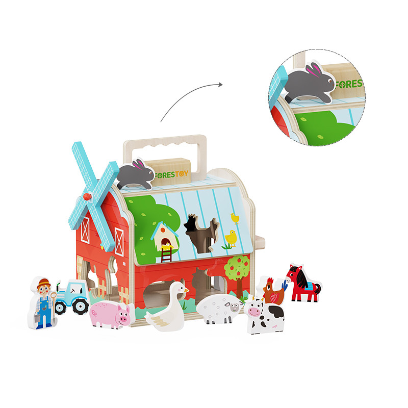 Farm Barn Playset