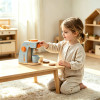 Forestoy Wooden Coffee Maker Set Multi - Pretend Play Kitchen Accessories Kids Coffee Maker
