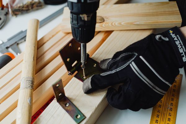 Wood toy painting process