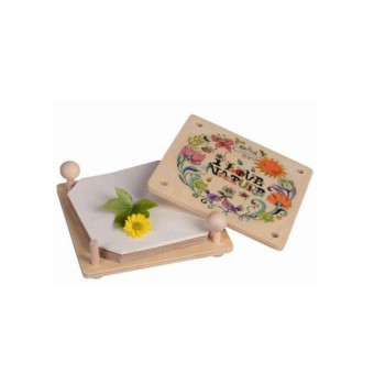 Plywood Children Play Wood Book Mark Toy Intelligent DIY Toy Wooden Flower Press Kit Leaf Plant
