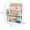 Forestoy 3-Storey Doll's House Dollhouse for Kids Doll House DIY Pretend