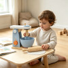 Forestoy Play Kitchen Accessories Wooden Mixer Set Toy Pretend Wooden Blender Toys
