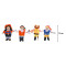 Forestoy Wooden Finger Puppets Set 