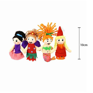 Forestoy Wooden Finger Puppets Set