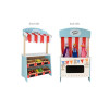 Forestoy Wooden 2 in 1 Theatre & Shop Wooden Play Shop and Theatre