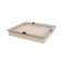 2 in 1 Multifunctional Wooden Sandbox Outdoor Wooden Sandpit with Wooden Car Toys