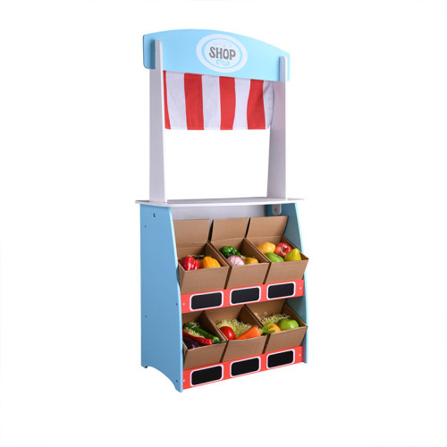 Forestoy Wooden 2 in 1 Theatre & Shop Puppet Theatre