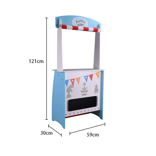 Forestoy Wooden 2 in 1 Theatre & Shop Puppet Theatre