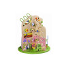 Wooden Activity Cube Toy | Beads & Mazes | (Wood, 43.5x39cm, Educational) | Kids Customization