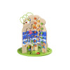 Wooden Activity Cube Toy | Beads & Mazes | (Wood, 43.5x39cm, Educational) | Kids Customization