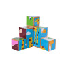 Cartoon Wooden Block Puzzles | Assembles Multiple Animal Shapes | Natural Wood Eco-Friendly | Custom