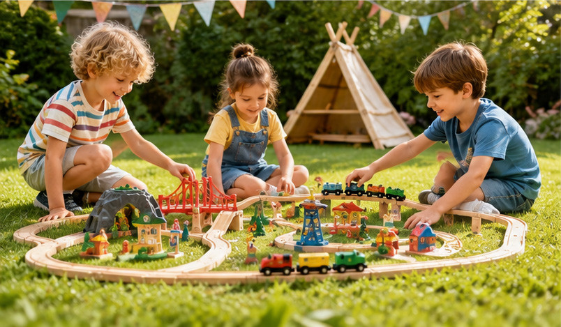 wooden railway brands