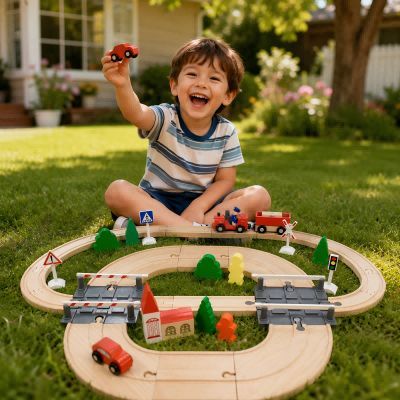 Forestoy wooden train toy