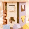 Wooden Shape Sorter Classic Montessori Learning Toy Ages 3+