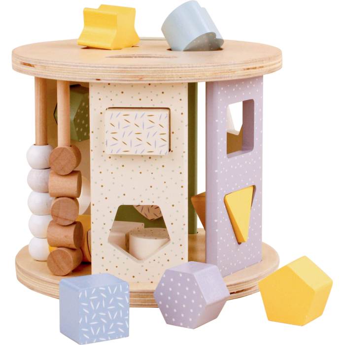 Wooden Shape Sorter Classic Montessori Learning Toy Ages 3+