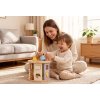 Wooden Shape Sorter Classic Montessori Learning Toy Ages 3+