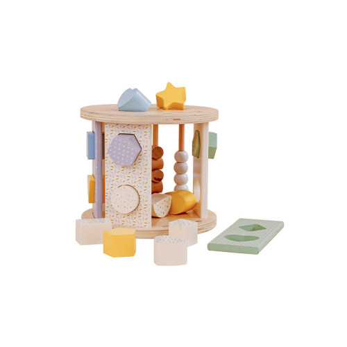 Wooden Shape Sorter Classic Montessori Learning Toy Ages 3+