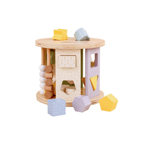 Wooden Shape Sorter Classic Montessori Learning Toy Ages 3+