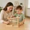 Wood Marble STEM Toy，Educational Physics Game for kids