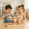 Wood Marble STEM Toy，Educational Physics Game for kids